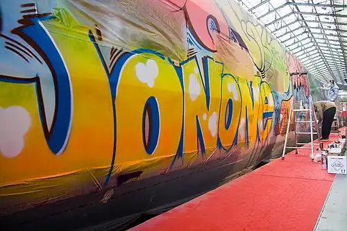 Graffiti meets Thalys