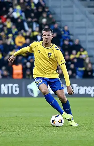 Vanlerberghe met Brøndby IF in 2025