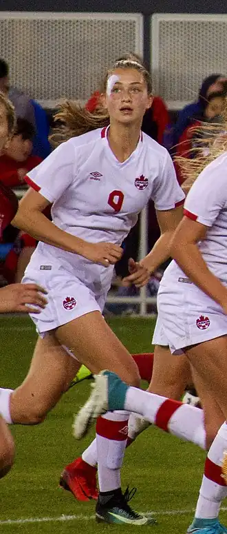 Jordyn Huitema in 2017