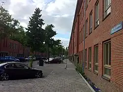 Architectuur uit 1934, gebouwd door Zomers Buiten in Landlust-Zuid.