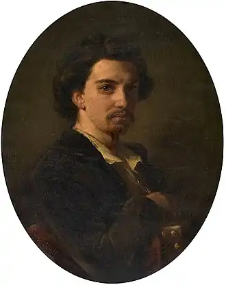 Constant Wauters door Joseph Stallaert, 1847