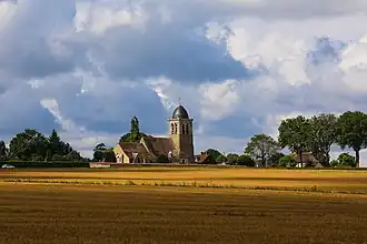 Kerkje in het gehucht Ergal