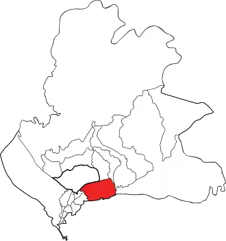 Kaart van Juan Díaz