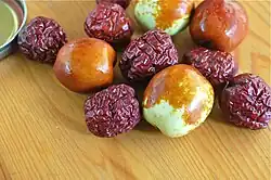 Verse en gedroogde jujube