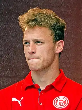 Schauerte in 2014 als speler van Fortuna Düsseldorf