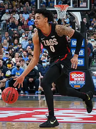 Julian Strawther in 2021