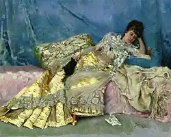 Lady on a Pink Divan, 1877