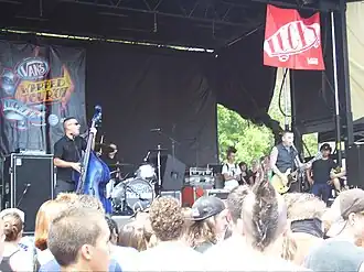 Tiger Army live op Warped Tour in 2007