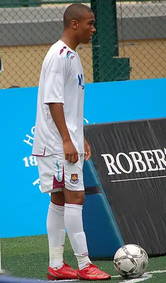 Stanislas in 2008 als speler van West Ham United