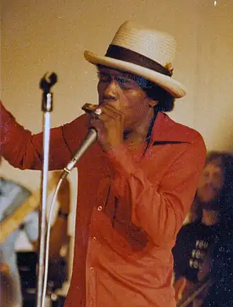 Junior Wells in 1983