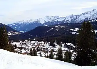 Uitzicht op Königsleiten