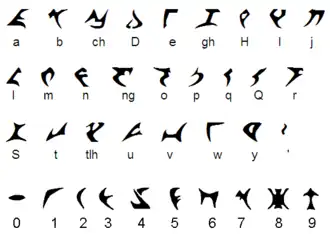 Klingon onderschrift