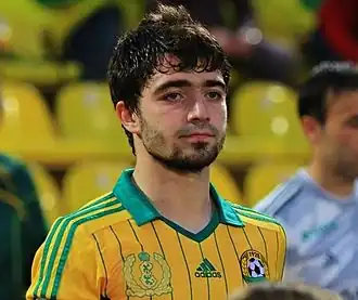 Sosnin als speler van Koeban Krasnodar in 2015