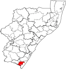 KwaZoeloe-Natal, Ezinqoleni ingekleurd