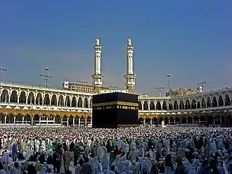 Al-Masjid al-Haram, de moskee met de Ka'aba
