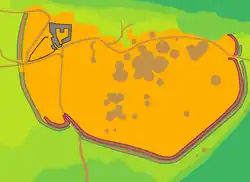 Hoogtevesting Oppidum Caestert