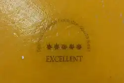 Kaasmerk Excellent op een Hollandse Gouda kaas