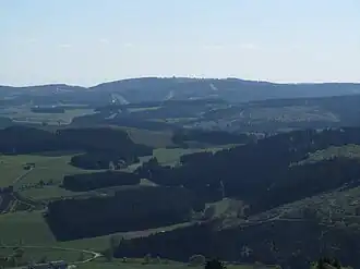 Zicht op de Kahler Asten