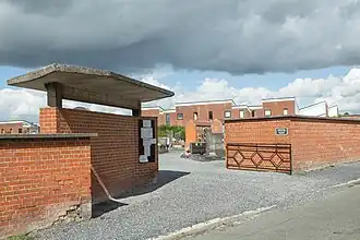 Toegang tot de begraafplaats