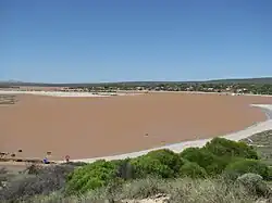 Nabij Kalbarri na zware regenval