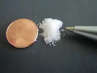 Een dodelijke dosis kaliumcyanide