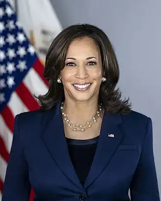 Kamala Harris in 2021