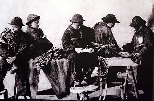 Spazzacamini in Milaan, eind 19e eeuw