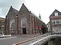 Broederkerk hoek Burgwal en de Broederstraat 16 te Kampen