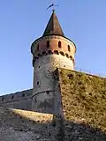 Toren van het Kasteel van Kamjanets-Podilsky.