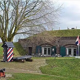 Entree museum in Kanonremise X