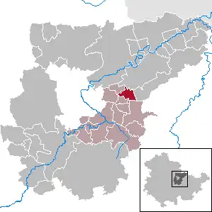 Kaart van Kapellendorf