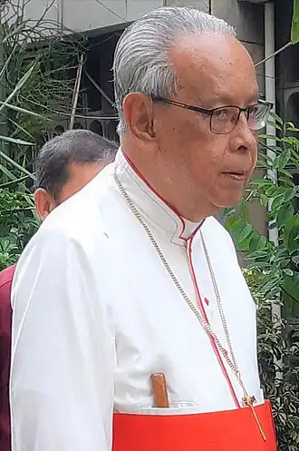 Aartsbisschop Julius Riyadi Darmaatmadja (1983-1996), kardinaal in 1994