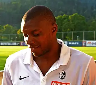 Guédé in 2013 als speler van SC Freiburg