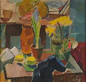 Nature morte Stilleven - Ca. 1918Olieverf op doek. 68,5 × 52&nbsp;cm.-