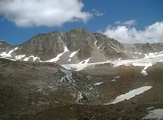 Karleskogel, gezien vanaf de Braunschweiger Hütte