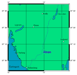 de loop van de rivier