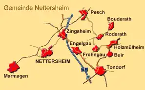 Ortsteile van Nettersheim