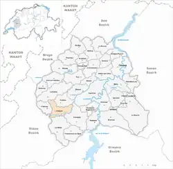 Kaart van de gemeente