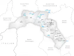 Kaart van de gemeente