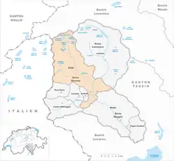 Kaart van de gemeente