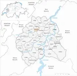 Kaart van de gemeente