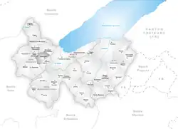 Kaart van de gemeente