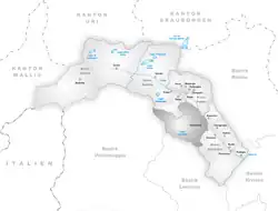 Kaart van de gemeente