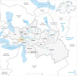 Kaart van de gemeente