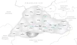 Kaart van de gemeente