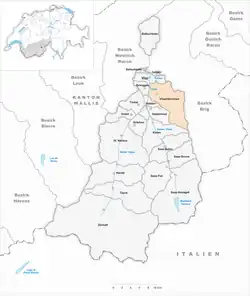 Kaart van de gemeente