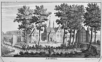 18e-eeuwse ets van Abspoel