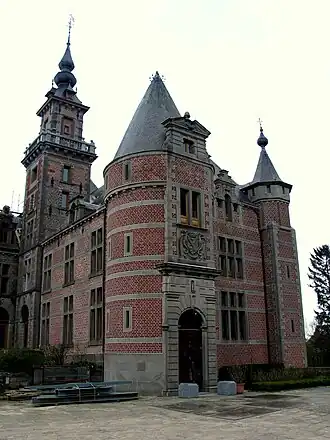 Binnenzijde van de oostelijke vleugel