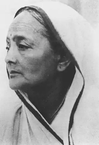 Kasturba in de jaren veertig