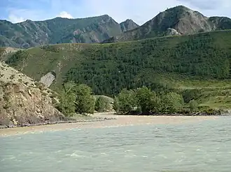 Instroom van de Tsjoeja in de Katoen